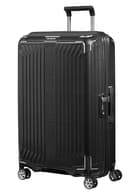 Samsonite Lite-Box - Valigia rigida premium di medie dimensioni 69 cm, valigia da viaggio con 4 ruote, leggera, lucchetto TSA, 75 L - 2,80 kg - Nero - 1