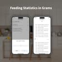 Aqara Smarter Futterautomat C1, ERFORDERT AQARA Zigbee 3.0 HUB, für Katzen und Hunde, Programmierbarer Portionskontrolle, kann über Google, Alexa, Siri gesteuert Werden, Funktioniert mit SmartThings - 3