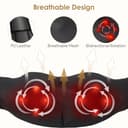 Brelley Masajeador Cervical y Espalda, Masaje con Calor Relajante, Ideal para Aliviar el Dolor Muscular, Regalo para Mujeres y Hombres, Mamá y Papá - 5