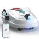 YARDCARE M800Plus Robot Tagliaerba Senza Filo Perimetrale, 800 m², Posizionamento GPS + Visione AI, Robot Tosaerba, Modalità di Taglio a U, Rilevamento di 150 Ostacoli, Ricarica Automatica, App - 1