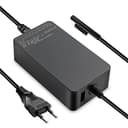 Caricatore Surface Pro 65W 15V 4A Alimentatore per Microsoft Surface Pro 8/7/6/5/4/3/X, Surface Laptop 1/2/3/4, Surface Book 1/2, Surface Go 1/2 Tablet Windows 1796 1800 Caricabatterie con Port USB - 1