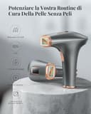 Haarlosy IPL Epilatore Luce Pulsata - Indolore Epilatore Laser con Funzioni 3 IN 1 (HR/SC/RA), 9 Livelli 999.900 Flash per Uso Domestico su Donna Uomo Bikini, Corpo, Ascelle e Gambe - 2