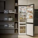 Candy City Fresco 300 CNCQ2T518EX, Frigorifero Combi, 280L, Larghezza 55 cm, Altezza 182 cm, Total No Frost Circle+, Cassetto per Verdure, Controllo Interno Digitale, Illuminazione LED, Porta - 3