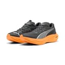Puma Deviate Nitro 3 Mens Running Shoes Road Grey/Orange 8 - 1