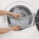 LG RT90X7 Trockner (B, 9 kg) mit Wärmepumpentechnologie (LED-Display, selbstreinigender Kondensator, Trockensensor), Weiß - 8