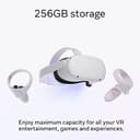 Meta Quest 2 - Advanced All-In-One VR Headset - 256 GB - 3