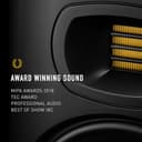 ADAM Audio T7V Studio Monitor for recording, mixing and mastering, Studio Quality Sound (Single) - 4