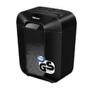 Fellowes Aktenvernichter 9 Blatt (P4), Papierschredder mit Partikelschnitt für Homeoffice, Powershred LX50, Schredder mit 17L Papierkorb und Sicherheitssperre, LX AktenvernichterDesign Serie, schwarz - 1