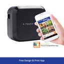Brother PT-P710BT, Monochrom, Etikettendrucker, P-Touch Cube Plus, Etikettierer, Verbindbar (PC und Bluetooth), Schwarz, 6.1 x 11.5 x 11.5 cm - 4