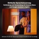 Philips Hue White & Color Ambiance E14 LED Leuchte (470 lm), dimmbare LED Lampe für das Hue Lichtsystem mit 16 Mio. Farben, smarte Lichtsteuerung über Sprache und App - 5