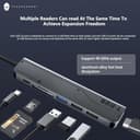 Lenovo ThinkPad X1 Carbon Gen 13 Business AI Laptop, Intel Core Ultra 7 255U, 14" FHD+ Touchscreen, 32GB DDR5, 1TB SSD, 1080p IR Camera, Fingerprint, Wi-Fi 6E, Win 11 Pro, Bundle with 7-in-1 USB-C Hub - 9