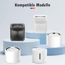 10 Stück Katzenbrunnen Filter für Petkit Eversweet Solo SE/Solo 2/3 Pro / 3 / 2s Katzen Trinkbrunnen mit 10 Schwammfilter, Vierfaches Filtersystem 3.0 Ersatzfilter - 2