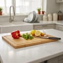 Funnydin Bambú Tabla de Cortar Juego de 3, Diferentes Tamaños,Tablas de Cortar de Madera y Bandeja para Servir, Tablas de Cortar de Madera Gruesa para Cocina, Aptas para Lavavajillas - 7