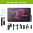 Wacom Cintiq Pro 22 -Tavoletta grafica con schermo, senza supporto (risoluzione 4K, display da 21.5", 120 Hz, gamma HDR, certificazione Pantone Validated, 95% Adobe RGB, Wacom Pro Pen 3, multi-touch) - 7