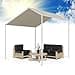 Blumfeldt Pergola, Metal Gazebo with Polyester Pitched Roof, Awning with Frame, Freestanding Canopy, Sun Protection for Garden and Patio, Gazebo Waterproof and Stable, Aluminium Frame - 1