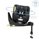 Maxi-Cosi Mica Pro Eco Seggiolino Auto Isofix Girevole 360° Per Bambini 0-4 Anni (40-105 Cm), ClimaFlow, Protezione dagli impatti laterali G-CELL, Omologato I-Size R129, Authentic Graphite - 2