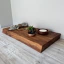 DOWNTON INTERIORS UK Handcrafted Live Edge Large Sustainable Acacia Wood Professional Chef Chopping Board *Available in 2 Sizes* (50cm x 30cm) - 2