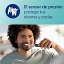 Philips Sonicare serie 3100, cepillo dental eléctrico, sónico, sensor de presión y temporizador, negro, HX3671/14, Negro - 4