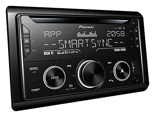 Pioneer FH-S820DABAN, inclusa antenna DAB, autoradio 2DIN, sintonizzatore CD con FM e DAB+, Bluetooth, MP3, ingresso USB e AUX, illuminazione RGB, sistema vivavoce, equalizzatore a 13 bande