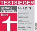 Bosch WUU28T70, Stiftung Warentest Testsieger*, Serie 6, Waschmaschine 8 kg, Unterbaufähig, SpeedPerfect - schneller waschen, Nachlegefunktion, Hygiene Plus, VarioTrommel, Leise dank EcoSilence Drive - 2