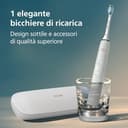 Philips Sonicare DiamondClean 9000 spazzolino elettrico, confezione doppia, spazzolino sonico con app, sensore di pressione, 4 modalità di pulizia, bicchiere di ricarica, nero e oro rosa, HX9914/61 - 8