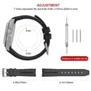 BONACE Strap for Omega x Swatch MoonSwatch Watch, 20mm Soft Rubber Omega X Swatch Moonswatch Moonswatch Speedmaster Replacement Band Curved Moonswatch Swatch Strap Without Gaps for Men Women - 8