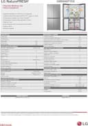 LG GMB860PYDE Frigorifero Multidoor Slim, Frigorifero 4 Porte Classe E, 530L, Wi-Fi, Linear Cooling, Smart Diagnosis, Compressore Smart Inverter, Total No Frost, Design porte piatte, Prime Silver - 19