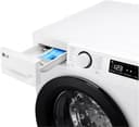 LG AI DD F4R3013NSWB Lavatrice a Carica Frontale 13kg Serie R3, Classe A-20%, 1400 giri, AIWash, Lavaggio a vapore, Motore Direct Drive, Cestello a bolle, Smart Diagnosis, Libera installazione, Bianca - 13