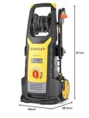 Stanley Idropulitrice ad Alta Pressione SXPW25DTSE con Dualtech System (2500 W, 150 Bar, 810 l/h) - 8