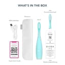 FOREO issa 4 Spazzolino elettrico sonico 4-in-1 ricaricabile con testina extra per 12 mesi, setole morbide, testine sostituibili, pulizia denti, sbiancante denti, pulizia ultra-igienica - 7