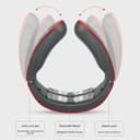 Dispositivo Di Massaggio Cervicale Portatile Con Riscaldamento,6 Modalita 9 Livelli Massaggiatore Collo Schiena,Neck Massager,Massaggiatore Cervicale 4d, Ideale Per Ufficio, Viaggio - 5
