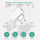 5V Babywippe Netzteil kompatibel mit Joie Serina Swivel Babyschaukel Ersatzadapter für Elektrische Baby-Schaukelstühle Ladegerät Ladekable 2 Meter lang - 2