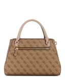 GUESS Women's Noelle Ii Luxury Satchel, Crossbody, Latte Logo, One Size - 4