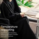 Molithe Manta de Lana 100%, 48 x 62 Pulgadas, cálida, Gruesa, Lavable, Manta de Lana Militar, Ideal para Camping, al Aire Libre, Eventos Deportivos, Kits de Supervivencia - 8