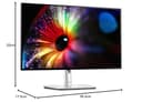 Dell U2724D UltraSharp 27" QHD (2560x1440) Monitor, 120Hz, IPS Black, 5ms, 98% DCI-P3, 2x USB-C, 2x DisplayPort, HDMI, 3x USB, 3 Años de Garantía, Plata - 14