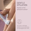 Panasonic ES-EY30-V511 Wet and Dry Epilator, Double Disc with 60 Tweezers, Flexible 90° Pivoting Head, 3 Speed Settings & LED Light, Up to 30 Minutes Operation Time, Cordless, Hair Remover - 3