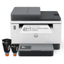 HP Laser Tank 2604sdw 381V1A, Stampante Monocromatica Multifunzione con Serbatoio Toner integrato a Ricarica Rapida, Stampa F/R Automatica, 22 ppm, Fino a 5000 Pagine, Scansione, Wi-Fi, USB, Bianca - 1