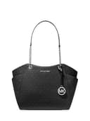Michael Kors Jet Set Travel, White, Black, Large - 1