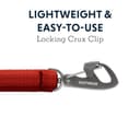 RUFFWEAR Front Range Dog Lead, No Pull 1.5m Dog Leash with Padded Handle, Lightweight Adjustable & Heavy Duty Dog Lead, Anti Tangle Dog Walking & Dog Training Lead, Red Canyon - 3