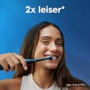 Oral-B iO Series 2 Elektrische Zahnbürste — Electric Toothbrush, Inkl. 1 Aufsteckbürste, Reise-Etui — 3 Putzmodi für Zahnpflege, GUT GETESTET (2,2) von STIFTUNG WARENTEST, Designed by Braun, Schwarz - 13