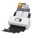 Brother ADS-4550W, Flexibler Dokumentenscanner mit USB, LAN und WLAN, Duplex Scan, Touchscreen, Weiß - 2