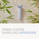 Philips Epilierer Series 8000 - Kabelloser Epilierer für Nass- und Trockenanwendung, Haarentfernung für Beine und Körper, mit ProGuide, 5 Zubehörteile, 60 Min. Akku, Modell BRE709/00 - 8