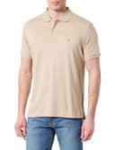 Tommy Hilfiger Polo de algodón líquido REG Seasonal MW0MW39994 S/S para Hombre, Color Caqui, Talla S, Caqui (sándalo), S - 1