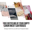 Multipack de tinta Canon - Cartuchos de tinta originales PGI-580/CLI-581 - Pack de 5 cartuchos (1 negro, 1 cian, 1 magenta, 1 amarillo y 1 negro de oficina) - 6