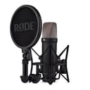 RØDE NT1 5a generación el micrófono con Condensador y Gran diafragma, Salidas XLR y USB, Soporte antivibraciones y Filtro antipop para grabación Vocal, producción Musical y de podcasts (Negro) - 1