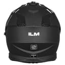 ILM Dual Sport Adventure Motocross Motorradhelm mit Pinlock kompatiblem Sonnenvisier ATV Dirt Bike Off Road Casco ECE Modell-WS902,Carbon, 2XL - 3