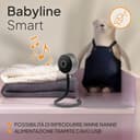 Lionelo Care Babyline Smart Smart, Baby Monitor, Baby Camera Wi-Fi, Applicazione mobile, Rilevazione di movimento e rumore, Visibilità al buio - 7