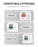 PETKIT Magnetic Dustproof Curtain Upgraded for PURA MAX 2/PUROBOT MAX PRO Self Cleaning Cat Litter Tray - 5