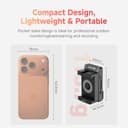 Accsoon SeeMo 4K HDMI Adapter, 4K30/1080p60 Video Transmitter for iPhone iPad, H.264 Encoder, Live Streaming, Monitor & Record with iOS App, Support SD Card Reader & Power Output (iOS12 or Later) - 6