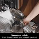 LG DF587HVS Lavastoviglie Libera Installazione Classe A -10%, 14 Coperti, Lavaggio a Vapore TrueSteam, LED Esterno, Sistema QuadWash, 4 Bracci Irroratori, Serie 5, Auto-Apertura, 43dB, Wi-Fi, Grigia - 6